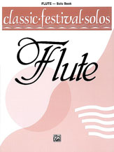 Classic Festival Solos (C Flute), Volume 1 Solo Book [Flute] flute