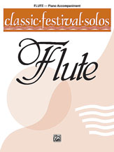 Alfred    Classic Festival Solos for Flute Volume 1 - Piano Accompaniment
