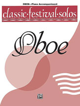 Alfred    Classic Festival Solos for Oboe Volume 1 - Piano Accompaniment