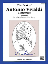 Alfred Vivaldi Paradise P  Best of Antonio Vivaldi Concertos - 1st Violin