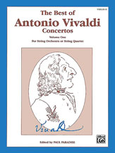 Alfred Vivaldi Paradise P  Best of Antonio Vivaldi Concertos - Violin 2
