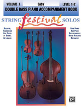 String Festival Solos Volume I Double Bass Piano Acc