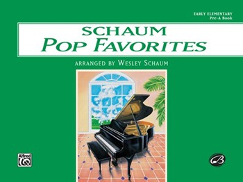 Pop Favorites Pre A by - Schaum - for PVG Collection 5 (Book Pre A)