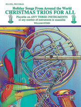 Alfred  Ryden W  Christmas Trios for All - Flute / Piccolo
