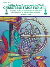 Alfred  Ryden  Christmas Trios for All - Horn in F