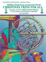 Alfred  Ryden W  Christmas Trios for All - Bass Clef