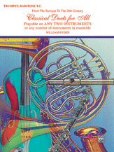 Alfred various Ryden W  Classical Duets for All - Trumpet