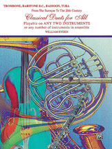 Alfred various Ryden W  Classical Duets for All - Trombone | Bari BC | Bassoon | Tuba