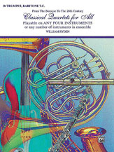 Alfred various Ryden W  Classical Quartets for All - Trumpet