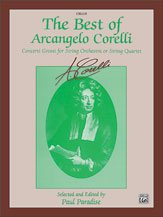 Alfred Corelli Paradise P  Best of Arcangelo Corelli - Cello