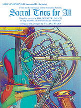 Alfred  Ryden W  Sacred Trios for All - Alto Saxophone