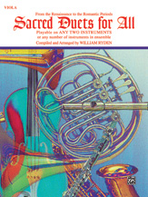 Alfred  Ryden W  Sacred Duets for All - Viola