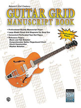 Guitar Grid Manuscript Book
