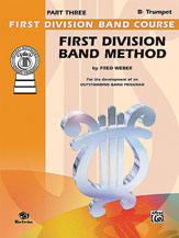 First Division Band Method, Part 3 [B-flat Cornet (Trumpet)]
