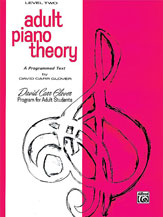 Warner Brothers Glover   Adult Piano Theory  Level 2