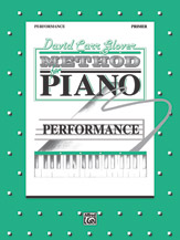 David Carr Glover Method for Piano, Performance Book Primer; AL00FDL01002
