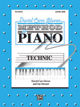 Warner Brothers    David Carr Glover Method for Piano: Technic  Level 1