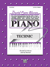 David Carr Glover Method for Piano, Technic Book Level 3; AL00FDL01018