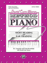 Warner Brothers Lancaster / Kowalchyk Glover  David Carr Glover Method for Piano: Sight Reading & Ear Training Level 3