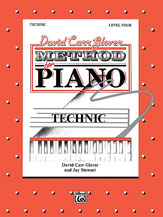 David Carr Glover Method for Piano, Technic Book Level 4; AL00FDL01023