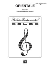 Orientale - Bass Clarinet & Piano