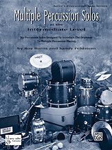 Multiple Percussion Solos At Int Level by Burns and Feldstein for Multi-Percussion