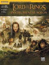 The Lord of the Rings Instrumental Solos for Strings [Violin (with Piano Acc.)] Book & Online Audio/Software