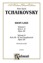 Swan Lake, Opus 20 (Volume I-Ii, Acts I-Iv And Supplement) - Full Orchestra Arrangement