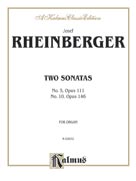 Two Sonatas, No. 5, Opus 111 and No. 10, Opus 146 [Organ] -