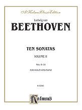 Ten Violin Sonatas, Volume II (Nos. 6-10) [Violin]