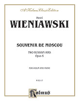 Souvenir de Moscou (Two Russian Airs), Op. 6 [Violin]