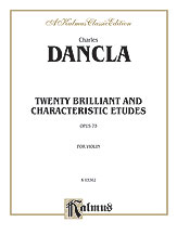 Twenty Brilliant and Characteristic Etudes, Op. 73 [Violin]