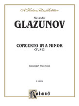 Concerto in A Minor, Op. 82 [Violin]
