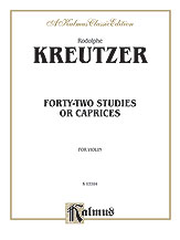 Forty-two Studies or Caprices [Violin]