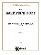Six Moments Musicaux, Opus 16 [Piano]