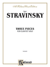 Three Pieces [Clarinet] clarinet