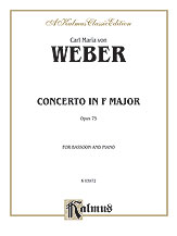 Concerto, Opus 75 in F Major [Bassoon & Piano]