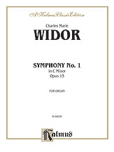 Symphony No. 1 in C Minor, Opus 13 [Organ] -