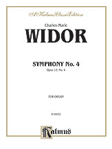 Symphony No. 4 in F Minor, Opus 13 [Organ] -
