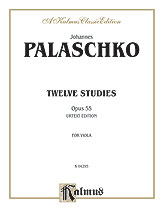 Twelve Studies, Op. 55 [Viola]