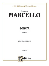 Sonata in E Minor [Viola]
