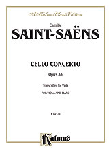 Cello Concerto, Op. 33 [Viola]