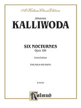 Six Nocturnes, Op. 186 [Viola]