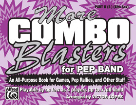Alfred  Lopez V  More Combo Blasters for Pep Band - Part 2 E-flat