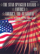 The Star-Spangled Banner / America / America, the Beautiful [Piano]