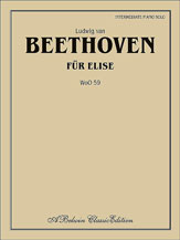 Belwin Beethoven              Fur Elise (WoO 59) (Intermediate) - Piano Solo Sheet