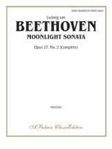 Moonlight Sonata Opus 27 No. 2 (Complete) Piano Solo