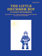 Warner Brothers Katherine K. Davis Rabinof, Sylvia  Little Drummer Boy - Piano Solo Sheet
