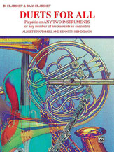 Duets for All [B-flat Clarinets, Bass Clarinet]
