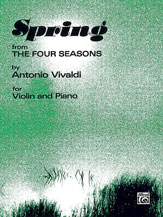 The Four Seasons: Spring [Violin]